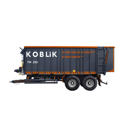 Полуприцеп с толкающей стенкой Koblik group TM 230